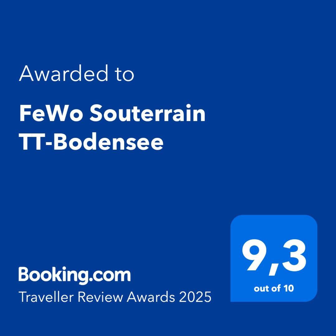 Fewo Souterrain Tt-Bodensee Tettnang Exteriör bild